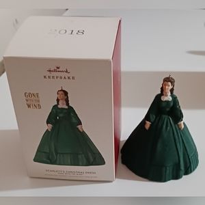 2018 Hallmark Scarlett Ohara Christmas Ornament